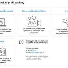 Jak przedłużyć profil zaufany? Wybierz opcję: bank, rozmowa wideo, e-dowód lub wizyta w placówce.
