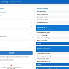 Kalkulator zasiłku macierzyńskiego: średnie wynagrodzenie brutto 4806 zł, 1 dziecko. Podsumowanie wariantów A i B.