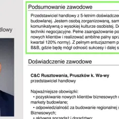 Podsumowanie zawodowe w CV: Jak napisać, by dostać pracę?