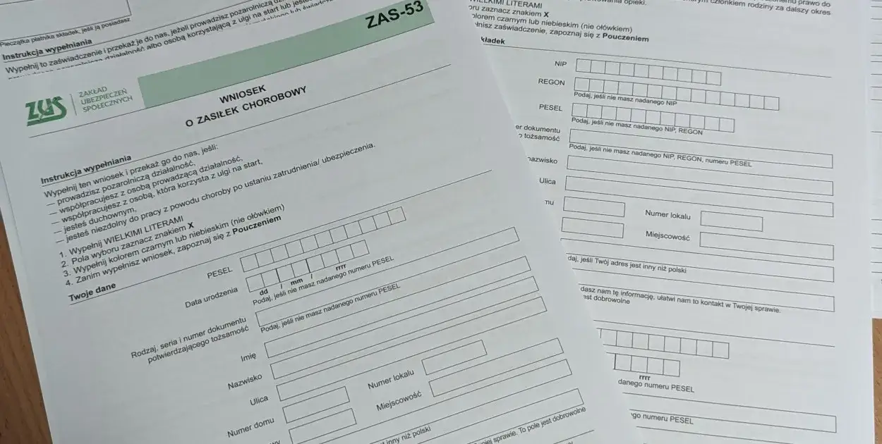 Zdjęcie Kiedy ZUS wypłaca chorobowe po ustaniu zatrudnienia? Sprawdź warunki
