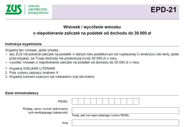 EPD-21 ZUS - Więcej pieniędzy na rękę? Jak uniknąć pułapek PIT