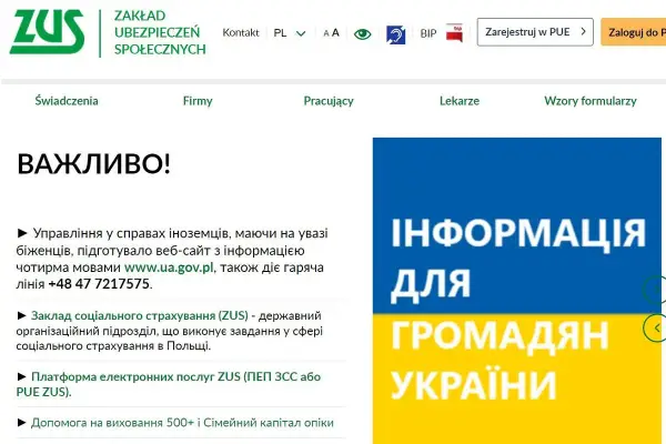 Emerytura dla Ukraińców w Polsce - ZUS - Kto, jak i ile?